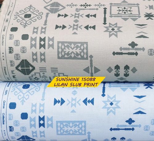 58" Fancy Printed Cotton Shirting Fabric - 100% Cotton, Multi-Color, Shrink Resistant | For Textile Industry, Washable, Printed Style