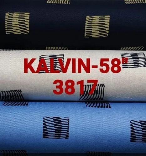 58 Inch Fancy Printed Cotton Shirting Fabric - 100% Cotton, Multi-Color | Washable, Shrink Resistant, Ideal for Textile Industry