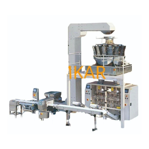 Automatic Potato Chips Packaging Machine - Color: Silver