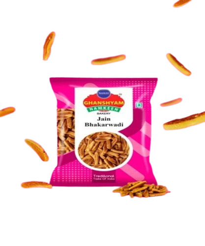 Bhakharwadi - Food Grade Spicy Snack, Yellow Color | Tasty and Crispy Besan Delight, 6 Months Shelf Life