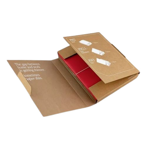 Book Packaging Box - Paper Material, Rectangular Shape, Multi Color | Custom Flip Top Design for Versatile Packaging Solutions