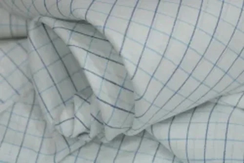 Check Linen Shirting Fabrics - 100% Linen, Soft Texture, Various Colors | Washable, Shrink-Resistant, Ideal for Shirt Material