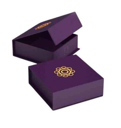 Custom Rigid Boxes - Virgin Kraft Paper, Rectangular Shape, Multi Color | Lithography/offset Printing For Gifts & Crafts