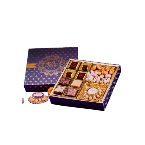 Designer Packaging Box - Kappa Board, Square Shape, Multi Color | Top & Bottom Closure, Capacity 1-5 Kg