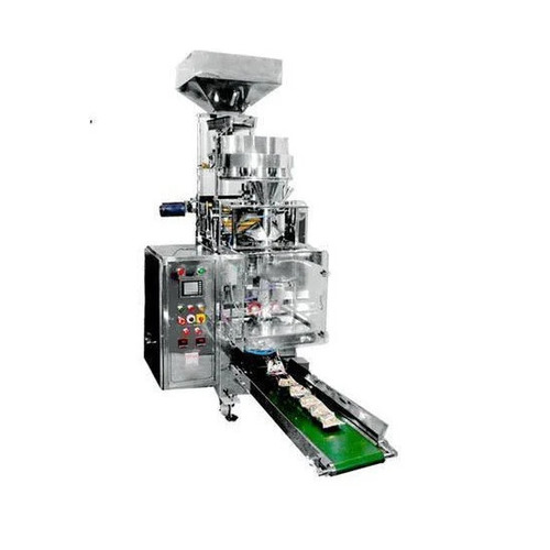 Fully Automatic Pouch Packaging Machine - 10g to 1kg Capacity, 3000-4000 Pouches/Hour | Durable, Highly Efficient, Rust Proof, Silver Stainless Steel, 1-2 HP Power