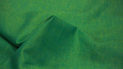 Green Plain Linen Fabric - 100% Linen, Soft Texture, Shrink-Resistant, Ideal for Garment and Shirt Material, Green Color | Plain Style, Washable