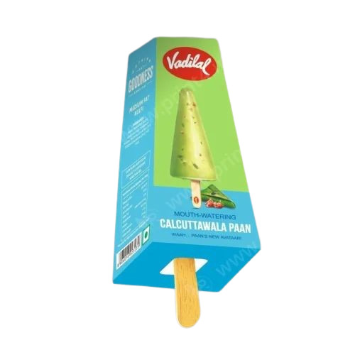 Kulfi Packaging Box - 300g Paper, Multicolor | Offset Printing, 50ml Holding Capacity, Eco-Friendly Design