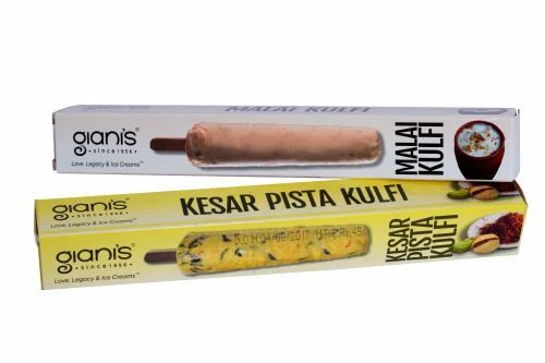Kulfi Packaging Box - Paper Material | Multicolor Design for Creative Kulfi Presentation and Optimal Freshness Retention