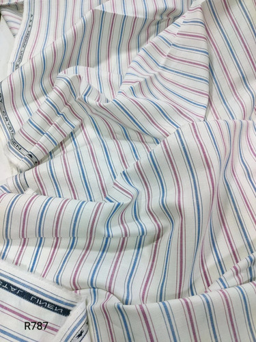 Linen Checks and Stripes Fabrics - 100% Linen, Washable and Shrink Resistant | Versatile for Textile Industry, Ideal for Shirt Material