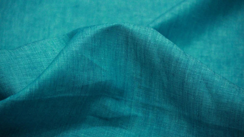 Plain Linen Fabric - 100% Linen, Soft Texture, Blue Plain, Washable & Shrink Resistant | Ideal for Garment and Shirt Material