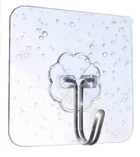 Plastic Wall Hook - Crack Resistant Plastic Material, Custom Size | Elegant Appearance, Easy to Install on Wall