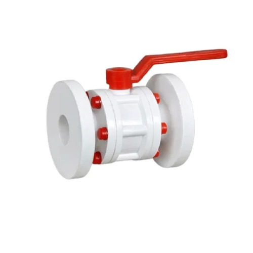 PP Flange End Ball Valve