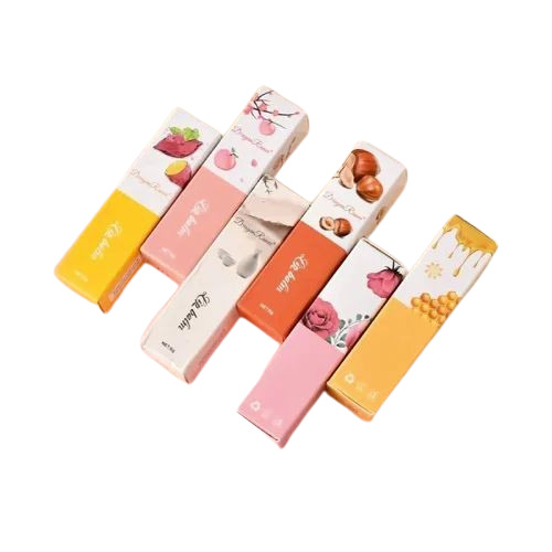 Printed Cosmetics Packaging Box - 350 GSM SBS Paper, Rectangular Shape, Multi Color | Matte Finish, Debossing, Perforation, Biodegradable