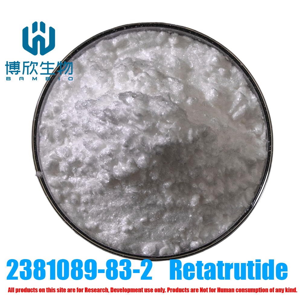 Retatrutide 99% White powder High Quality Retatrutide weight loss GIPR/GLP-1R/GCRG Peptide CAS2381089-83-2
