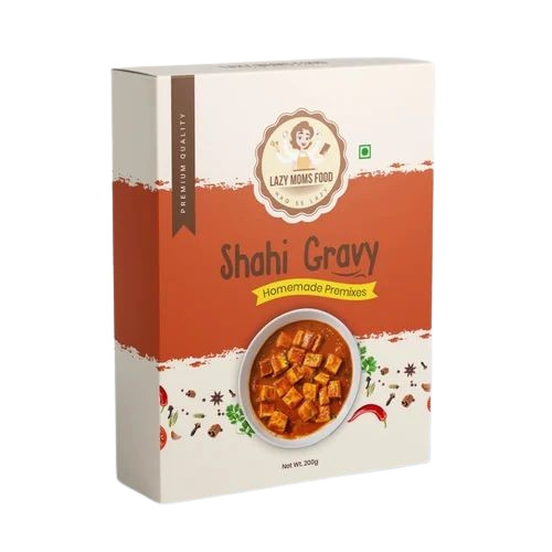 Spice Packaging Box - 200 Gram Rectangular Multicolor Printed Paper Box With One Compartment For Efficient Spice Storage