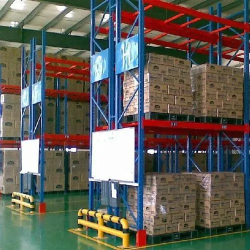 Stainless Steel Warehouse Rack - Color: Silver