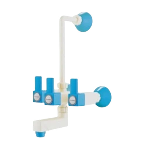 Three Handle Wall Mixer