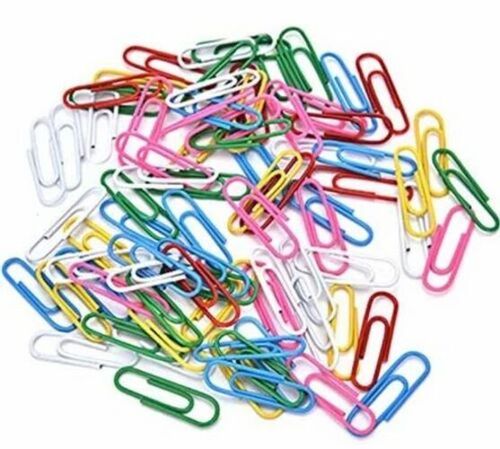 U Clips Page Clips - Stainless Steel, 2 Inch Size | Rust Proof, Easy to Fit, U Shape for Office & School Use, Box Contains 100pcs