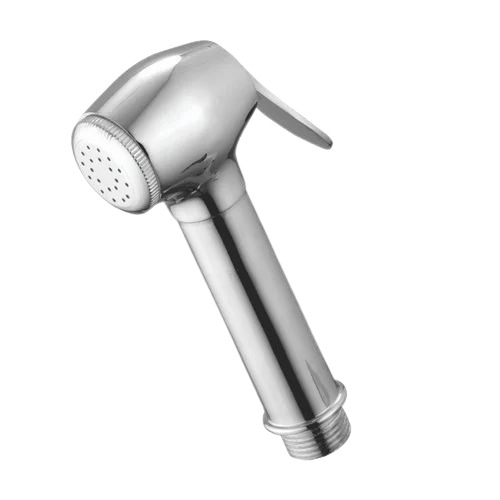 Dolphin Health Faucet - Brass Customized Size | Durable Glossy Finish Wall Mounted Round Shape Silver Color
