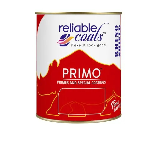 Metal Coat Primer - Liquid, Any Color | Eco-Friendly, Water and Heat Resistant, High Quality, Easy to Use, 8-Hour Drying Time, 5-Year Shelf Life, Wrinkle Surface Finish