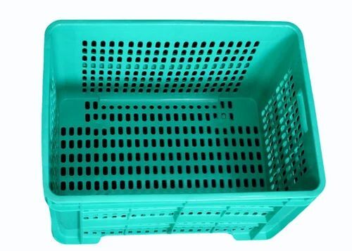 Plastic Tomato Crates - Color: Green