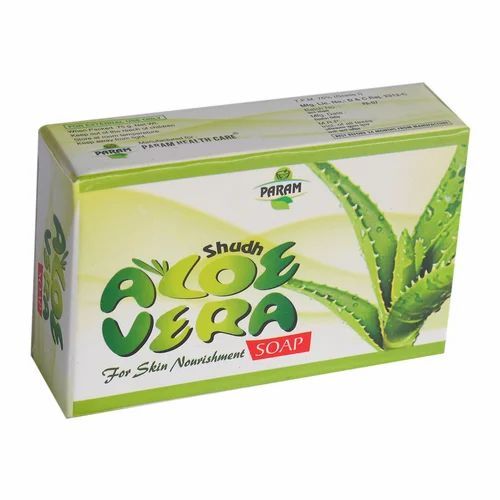 Printed Soap Packaging Box - Bleached Kraft Paperboard, Gloss Varnish Finish | Moisture Proof, Biodegradable, Multi-Color, Rectangular Design