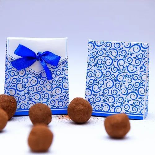 Seed Ballsreturn Gift - Natural Seed Balls, Pack of 2 (8x6.5x3.5 cm), Round Shape (2.50 cm Diameter), Blue Color | Ideal for Weddings