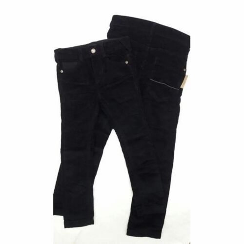 Black Kids Jeans - Denim Fabric, Size Small/Medium, Color Black | Machine Washable, Breathable, Casual Wear for Ages 3-5 Years