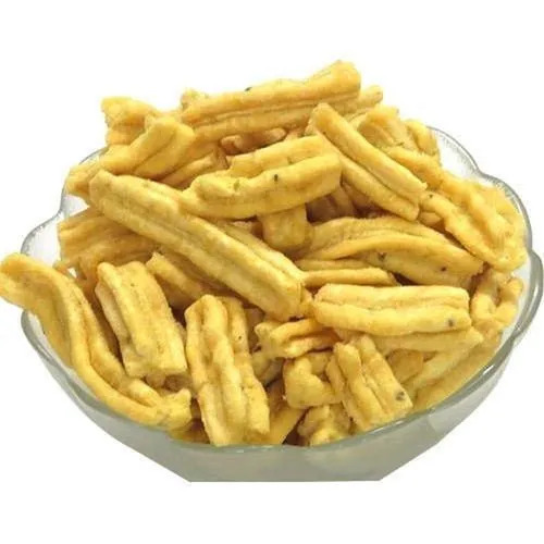 Champakali Gathiya Namkeen - Crispy Vegetarian Snack, Salty & Spicy Flavor | Food Grade Quality, Perfect for Snacking, Made with Authentic Ingredients