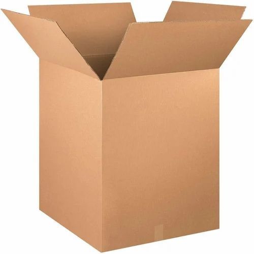 Corrugated Packaging Boxes - Brown Paper, Customised Size | Ideal for Apparel, Electronics, Food, Gifts & Crafts