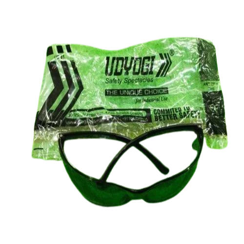 Eye Protection - Plastic, Zero-Power Lens, Customized Size, Black | Industrial Application, Lightweight Design