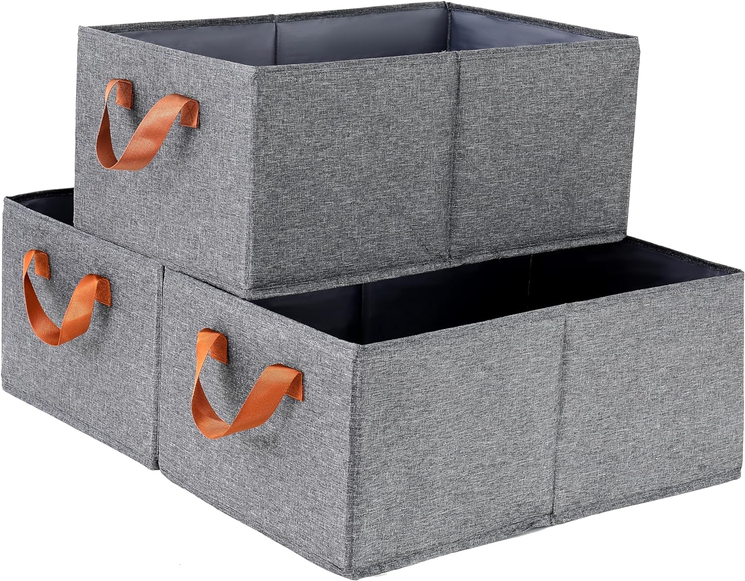 Foldable Fabric Storage Box / Clothes Organizer Storage Box / Foldable Storage Bin With Handles