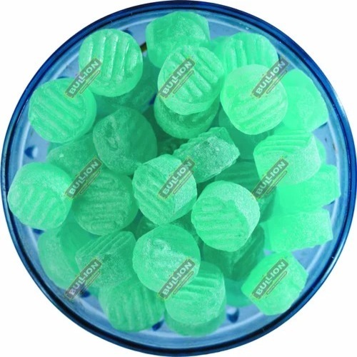 Mint Candy - Round Shape, Eggless, Solid Form, Sweet Mint Flavor, 12 Months Shelf Life | Deliciously Flavorful and Refreshing Treat
