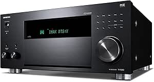 Onkyo TX-RZ50 9.2-Channel AV Receiver - 120 Watts Per Channel, Dirac Live Out of Box, Works with Sonos Certified, THX Certified and More 
