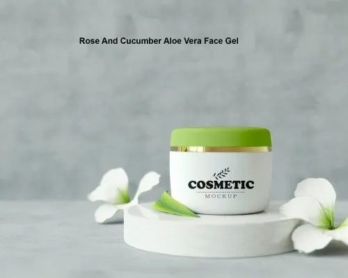 Rose And Cucumber Aloe Vera Face Gel
