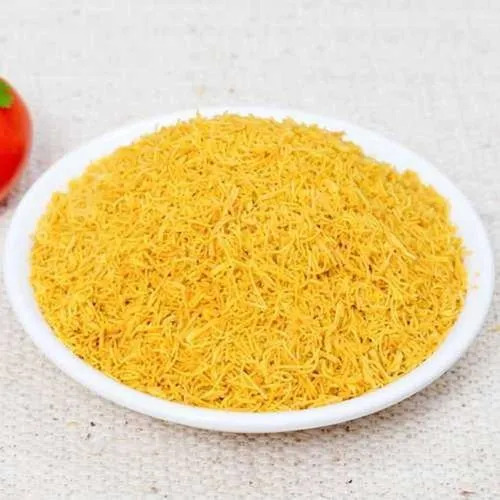 Salted Sev Namkeen - Vegetarian Snack | Crispy Texture, Salty & Spicy Flavor, Food Grade Quality, Perfect for Snacking and Gifting