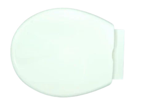 Toilet Seat Cover - Plastic, Standard Size, Oval Shape, Light Green | Durable, Long Lasting, Polished Finish, Above Toilet Seat Installation