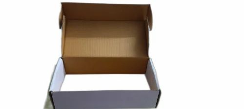 Cosmetics Packaging Box - 350-400 GSM Bleached Kraft Paperboard, 12"x6"x3" Rectangular One-Piece Tuck Top, Spot UV Printing, Matte Finish