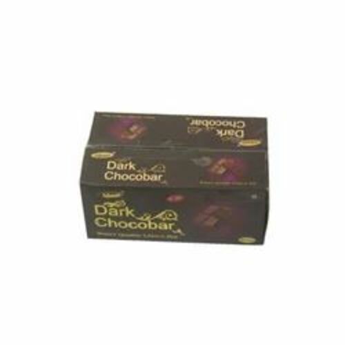 Dark Chocobar Packaging Box - Unbleached Kraft Paperboard, 28x40 cm, Multi Color, One-piece Tuck Top Design | Gloss Matte Effects for Food & Beverage