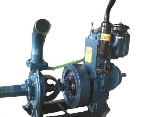 Diesel Engine Pump Set - Color: Green