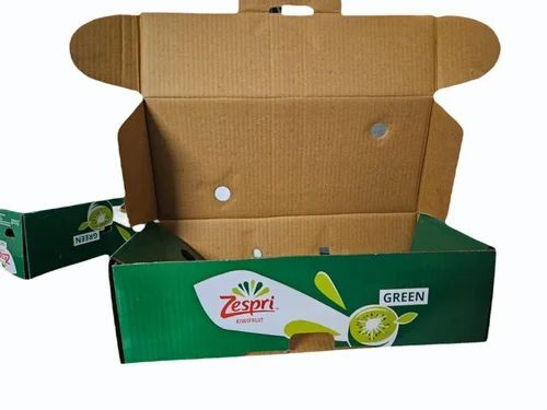 Food Packaging Box - Single Wall 3 Ply Fully Bleached Kraft, Multi Color, Biodegradable, Food Grade, Moisture Proof, Die Cut with Lithography Printing