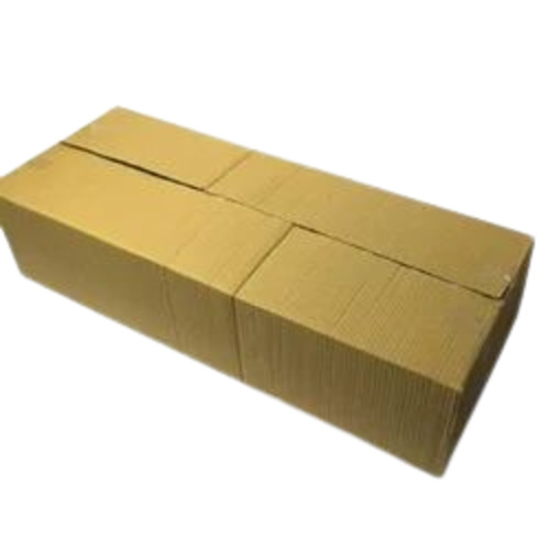 Heavy Duty Corrugated Boxes - 5 Ply Double Wall Rectangular Design | Brown Color, 10 Kg Capacity, Ideal for Apparel, Electronics, Food, Gifts & Crafts