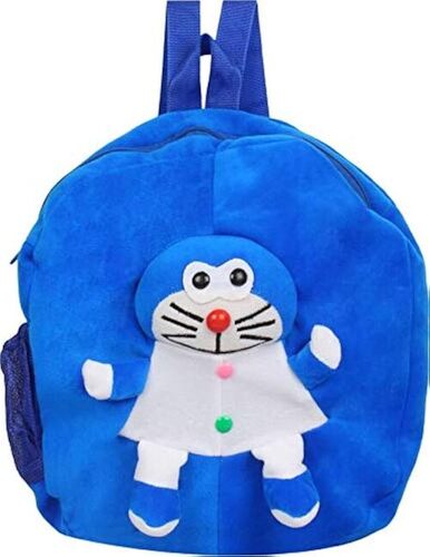 Kids School Bag - Cotton Blend, Various Sizes Available, Blue Color - Designer Look, Easy to Carry, Perfect for Gifting