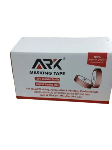 Masking Tape Packaging Box - 15 x 10 x 20 Inch , Virgin Kraft Paper, Single Wall 3 Ply, White, Rectangular Shape, 135 GSM Material