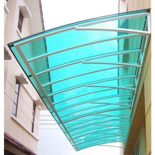 Polycarbonate Roofing Sheet - Rectangular Plain Color Steel | High Impact Resistance, UV Protection Coating, Weather-Resistant, Excellent Thermal Insulation, Fire-Retardant, Flexible and Bendable, Durable and Long-lasting