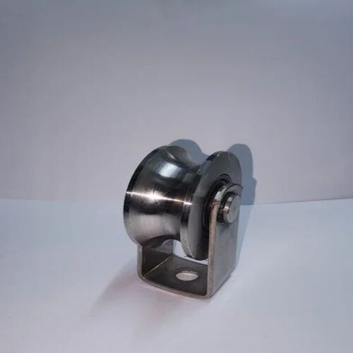 Ss Gate Wheel - Stainless Steel, 60 MM | 2.5 Inch Size, 400 KG Load Capacity, Silver Finish