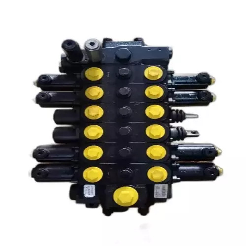 Top Jcb Valve Block Assembly - Color: Black