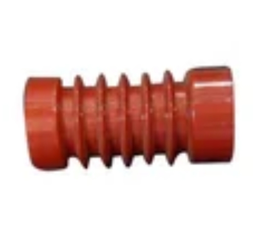 11 Kv Bus Bar Insulator - Plastic Material, Red Color | High Voltage Rating, Durable Insulation, Heat Resistant, Shock Proof, Corrosion Resistant, Weatherproof Design, Long Service Life, Low Signal Loss, Reliable Performance