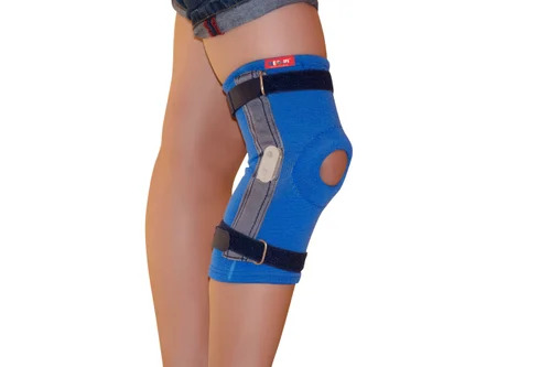 Hinge Knee Support - Nylon Material | Enhanced Stability, Dual Hinge Flexibility, Adjustable Straps, Pain and Swelling Reduction, Breathable Fabric, Injury Prevention