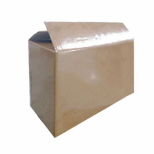 Laminated Corrugated Boxes - 3 Ply, 140 GSM, Rectangular, Brown | Suitable for Apparel, Electronics, Food, Gifts & Crafts, Home Appliances, Capacity 20 Kg